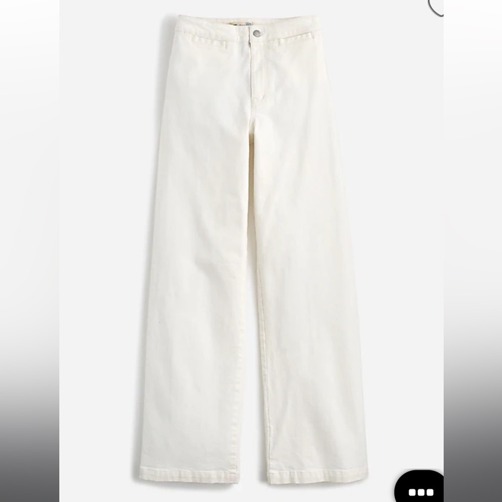 the curvy emmett wide leg jean in tile white wel